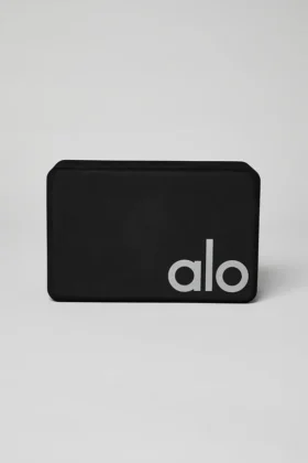 Bloc de yoga Uplifting - Noir/Argent