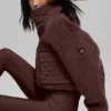 Blouson aviateur Sherpa Edge - Brownstone