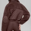 Blouson aviateur Sherpa Edge - Brownstone