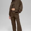 Blouson aviateur Urbanite en fausse fourrure - Espresso/Ivoire