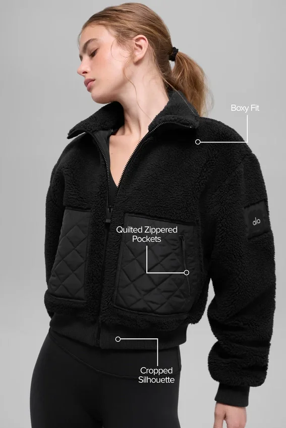 Bomber Sherpa Edge - Noir
