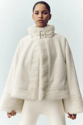 Bomber Sherpa Fireside - Ivoire