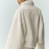 Bomber Sherpa Fireside - Ivoire