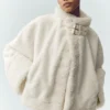 Bomber Sherpa Fireside - Ivoire