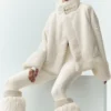 Bomber Sherpa Fireside - Ivoire
