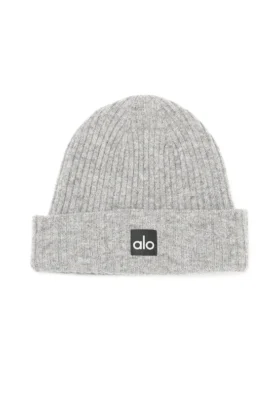 Bonnet en cachemire – Gris tourterelle chiné