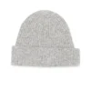 Bonnet en cachemire - Gris tourterelle chiné