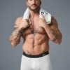 Boxer « Day and Night » - Blanc