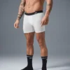 Boxer « Day and Night » - Blanc