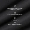 Boxer de jour et de nuit - Noir