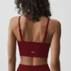 Bralette « Ribbed Delight » en modal sans coutures – Rouge « Summer Romance »