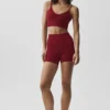Bralette « Ribbed Delight » en modal sans coutures – Rouge « Summer Romance »