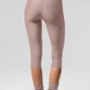 Capri Airlift High-Waist et mailles « Just Right » - Taupe