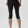 Capri Alo Softsculpt taille basse à revers – Noir