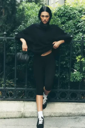 Capri Alosoft Iconic 90'S High-Waist - Noir