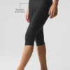 Capri Divine High-Waist Airlift en maille - Noir