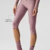 Capri Divine High-Waist Airlift en maille – Smoky Quartz