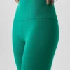 Capri High-Waist Airbrush 16" - Emerald Isle