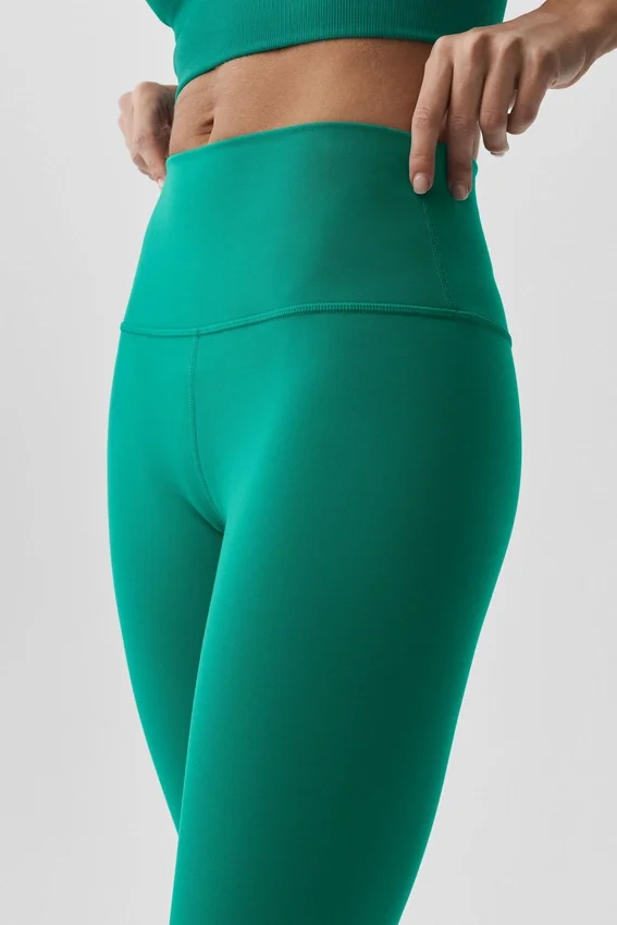 Capri High-Waist Airbrush 16" - Emerald Isle