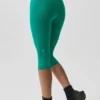 Capri High-Waist Airbrush 16" - Emerald Isle