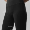 Capri High-Waist Airbrush 16" – Noir