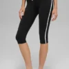 Capri High-Waist Airbrush Race Pace - Noir/Blanc