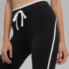 Capri High-Waist Airbrush Race Pace - Noir/Blanc