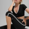 Capri High-Waist Airbrush Race Pace - Noir/Blanc
