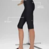 Capri High-Waist Airlift 16'' - Noir