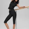 Capri High-Waist Airlift 16'' - Noir