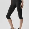 Capri High-Waist Airlift avec coupe épurée - Noir