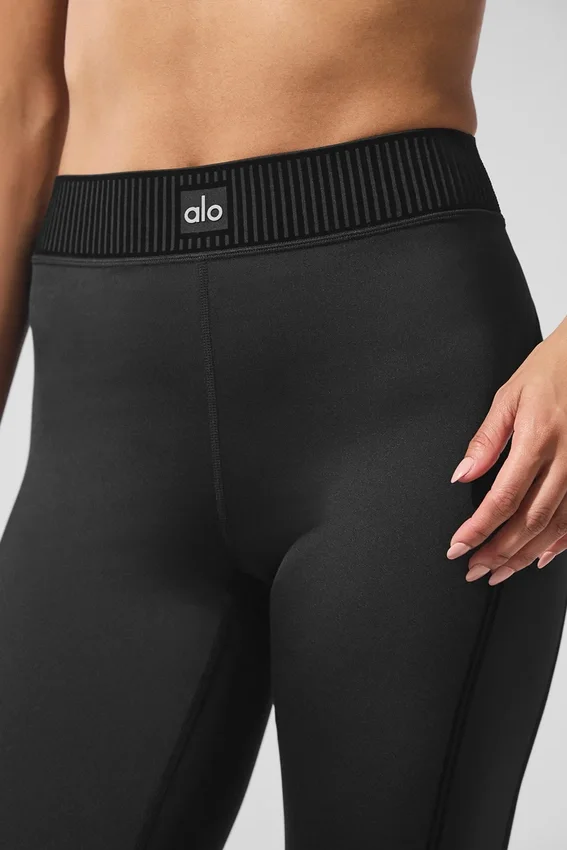 Capri High-Waist Airlift – Noir