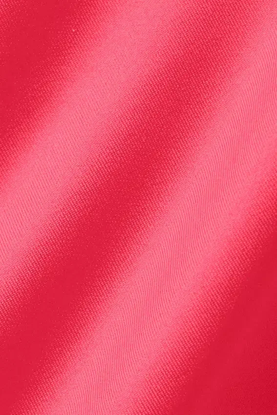 Capri High-Waist Airlift ultra-moulant à contraste - Rouge bonbon/Blanc