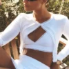 Cardigan Affection - Blanc