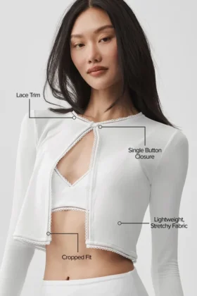 Cardigan Affection – Blanc