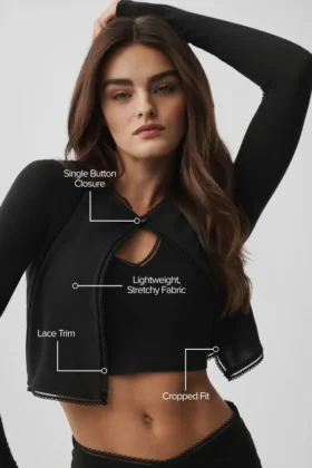 Cardigan Affection – Noir