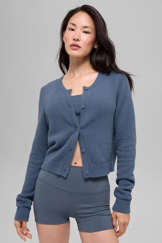 Cardigan court « Snuggle up » - Bluestone