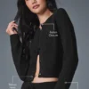 Cardigan court « Snuggle up » – Noir
