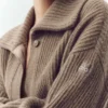 Cardigan long en cachemire Northstar - Alpine Cocoa Heather