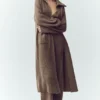 Cardigan long en cachemire Northstar - Alpine Cocoa Heather