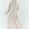 Cardigan long en cachemire Northstar - Ivoire