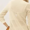Cardigan long Heatwave en soie et cachemire - Beige sable