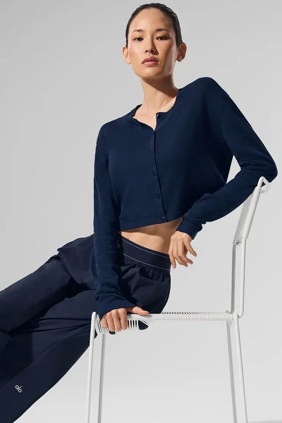 Cardigan Supernatural - Bleu marine
