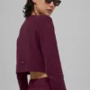 Cardigan Supernatural - Bordeaux