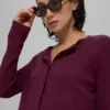 Cardigan Supernatural - Bordeaux