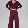Cardigan Supernatural - Bordeaux