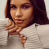 Cashmere Embrace Pull - Gris avoine chiné