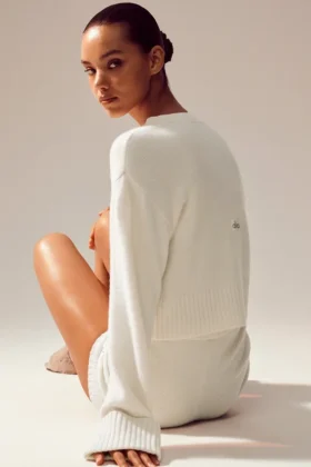 Cashmere Embrace Pull – Ivoire