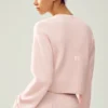 Cashmere Embrace Pull - Rose givré