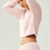 Cashmere Embrace Pull - Rose givré